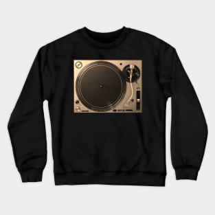 Turntable play Crewneck Sweatshirt